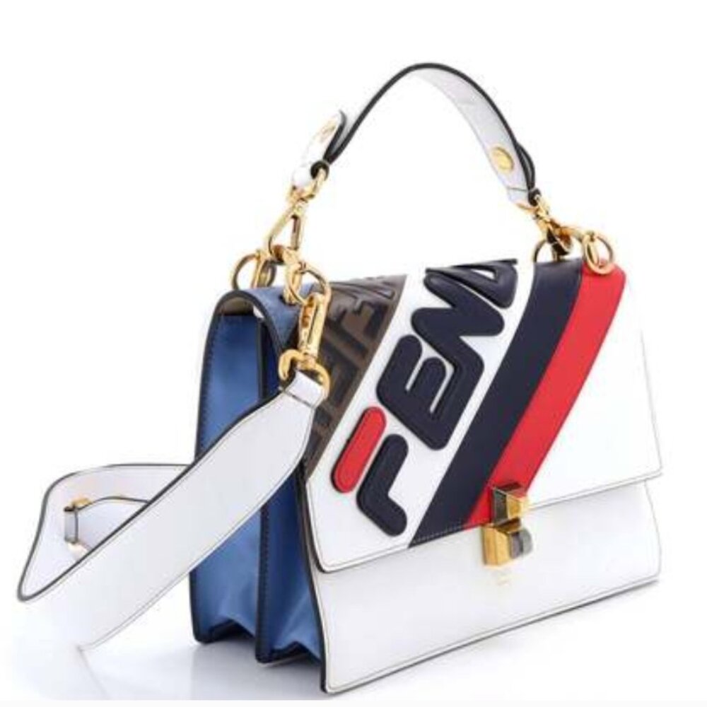 FENDI X Fila Mania Kan I Shoulder Bag - Picture 15 of 16